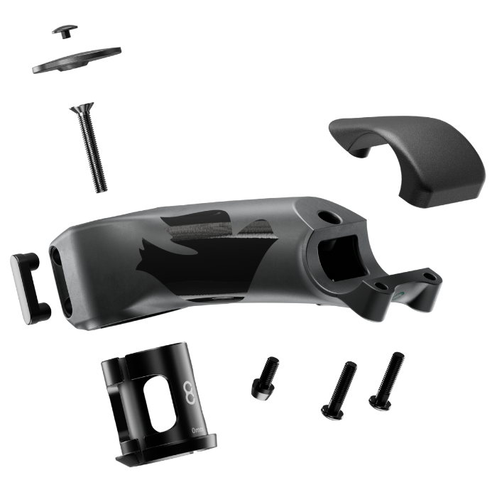 Trittico Handlebar, Stem, Seatpost: Upgrade for Nemo Tig II Bikes Only