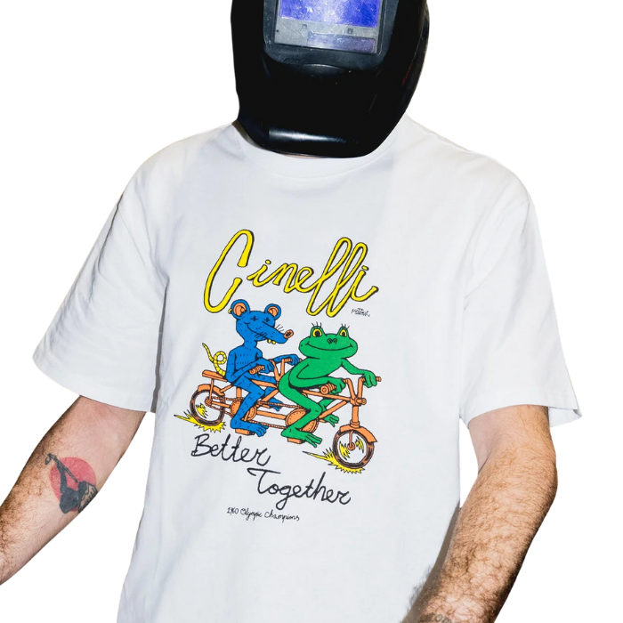 T-SHIRT MELCHER OOSTERMAN BETTER TOGETHER WHITE