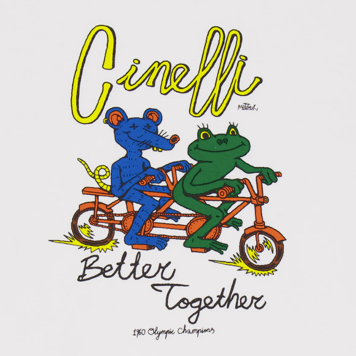 T-SHIRT MELCHER OOSTERMAN BETTER TOGETHER WHITE