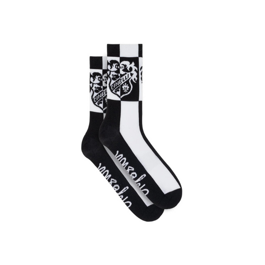 CREST BLACK 'N' WHITE PASTORI SOCKS