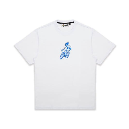 GERRY WEDD CYCLIST SURFER WHITE T-SHIRT