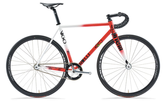 Vigorelli Steel - 80s Team Red and White - Framekit