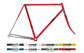 Supercorsa Pista - Framekit - Rosso Ferrari