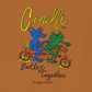 T-SHIRT MELCHER OOSTERMAN BETTER TOGETHER BROWN :S