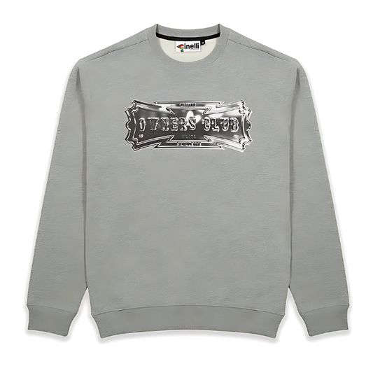 OWNERS CLUB CREWNECK SWEATSHIRT GREY